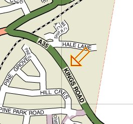 Adelaide Lodge street map